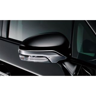 Modellista Cool Shine Mirror Garnish for Toyota Prius 2010 - 2015