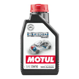 Motul 4L Hybrid Synthetic Motor Oil - 0W16