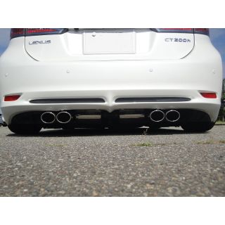Suruga Speed ​​LEXUS CT200h PFS Loop Sound Muffler Set Oval Tail (100 × 75) 4 left and right