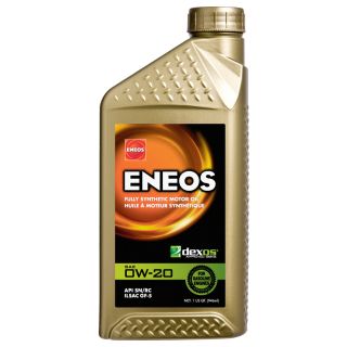 ENEOS Synthetic Motor Oil 0w20 (1qt)